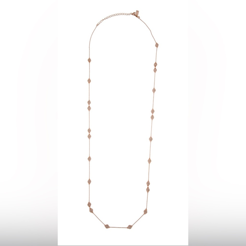 ♠️Kate Spade ♠️ Rose Gold Gatsby Dot Mini Scatter Necklace - Long Length